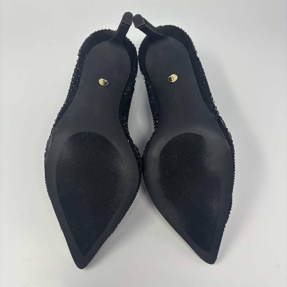 Thalia Sodi Black Ankle Booties 8.5 - Picture 5 of 7